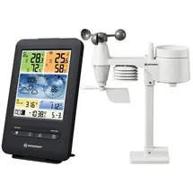 Bresser WLAN Farb-WetterCenter mit 5-in-1 Profi-Sensor V
