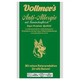 Vollmer's Anti Allergie mit Kaninchen 15 kg