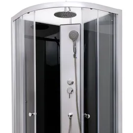 Aloni Komplette Duschkabine Komplettdusche Komplettkabine Eckdusche 90x90cm