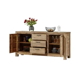 Woodford Sideboard 180 x 85 x 47 cm mehrfarbig