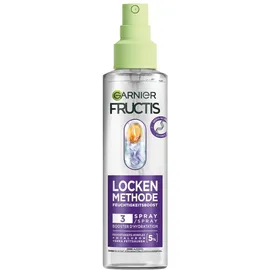 Garnier Fructis, Locken Methode, Feuchtigkeitsboost Haarpflege-Spray für alle Arten von 150 ml