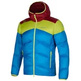 La Sportiva Nature Down Jkt, Electric blue/lime punch M