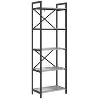 VidaXL Bücherregal 56 x 34 x 171 cm Grau