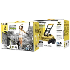 Gibbon Slacklines Classic Line Treewear Slackline - Yellow - One Size