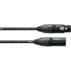 Cordial CDX-2 DMX Kabel 5-Pol - 5 adrig - 1m