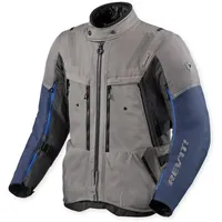 RevIt! Revit Sand 5 H2o Textiljacke wasserdicht - Dunkelgrau/Blau