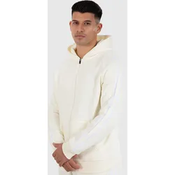 Herren Zip Hoodie Miran Creme hellbeige L