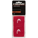 Head Schweißband 2.5", rot, One Size
