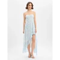 Marie Lund Abendkleid Blau 38