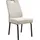 Hela 4-Fußstuhl ELVAS Polyester beige/schwarz