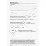 Baier & Schneider Formularblock Untermietvertrag A4 4 Seiten