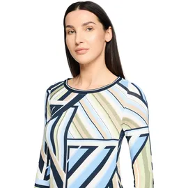 Betty Barclay 3/4-Arm-Shirt Blau/Grün 36