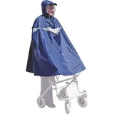 MPB Pieper Rollator Poncho B Regenponcho Einheitsgröße blau