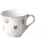 Villeroy und Boch - Petit Fleur Kaffeetasse, zarte Tasse aus Premium Porzellan mit filigranen Reliefs und blumig-fruchtigen Motiven, 200 ml