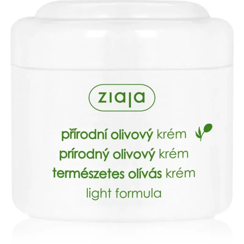 Ziaja Natural Olive Feuchtigkeitsspendende Tagescreme für normale und trockene Haut 200 ml