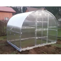 Klasika greenhouses Gewächshaus KLASIKA 6 (3x2m) mit fundamenten und