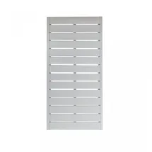 Andrewex Sichtschutzzaun Element Faro 180 x 90 cm grau lackiert