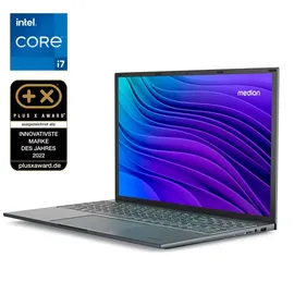 Medion E16443, Grau, (16 Zoll) Full-HD+, IPS, (Intel Core i7-13620H, 1 TB SSD, 16GB DDR5 RAM, 16:10 Display, Full HD Webcam, WLAN, Win 11 Home)