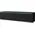 P & B Lowboard 140x30 cm Schwarz/Grau Holzwerkstoff