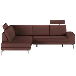 meinSofa Elementgruppe  Dana ¦ rot ¦ Maße (cm): B: 269 H: 86 T: 222.0