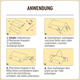 Naturen Obstmaden Fallensystem 1 Set