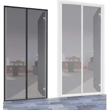 Easy Life Insektenschutz Magnet-Türvorhang Premium 100 x 220 cm Schwarz