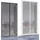 Easy Life Insektenschutz Magnet-Türvorhang Premium 100 x 220 cm Schwarz