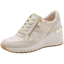 Marco Tozzi Sneaker Damen Weite E Beige/Cream Comb 40