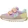 NATURINO Sammy 3 VL. Suede/Net Beige-Lilac-Soft Peach