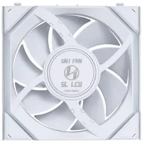 Lian Li UNI FAN SL Wireless LCD 120 ARGB White - Gehäuselüfter