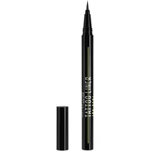 Maybelline New York Flüssiger Eyeliner, Wasserfest, wischfest und langanhaltend, Vegan, Tattoo Liner Ink Eyeliner, Nr. 881 Matte Black (Schwarz), 1 ml