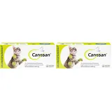 CANOSAN Kautabletten für Katzen mit Grünlippmuschel-Extrakt Gonex 30 STK. (Packung mit 2)