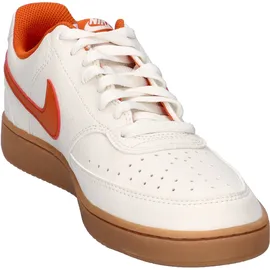 Nike Court Vision Low Herren Sail / Campfire Orange / Gum Medium Brown 44,5