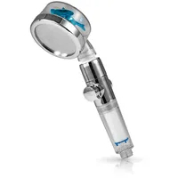 Easy!MAXX Duschkopf mit Wasserstopptaste & Druckregler