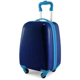 Hauptstadtkoffer - for Kids - Kindergepäck, Kinderkoffer, Hartschalenkoffer, Reise Trolley für Kinder, Handgepäck, 24 Liter, Dunkelblau