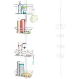 bremermann Teleskop-Badregal, weiß | Gr.: onesize