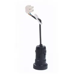 Houben Baupendel E27 mit Schraubklemme Kunststoff 150 mm Kabel