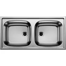 Blanco Einbauspüle Top EZ 8 x 4 Edelstahl