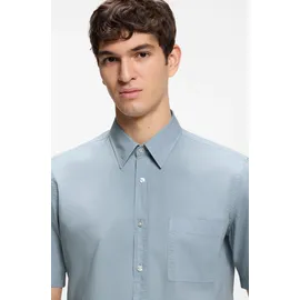 Boss Kurzarmhemd Blau S