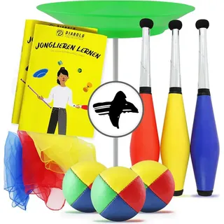 Diabolo Freizeitsport Spielball Jonglierset für Kinder und Erwachsene (1-St)