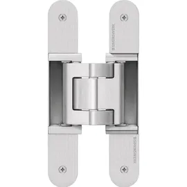 Simonswerk Simonswerk, Türband TECTUS TE 540 3D A8, verdeckt f. stumpfe Türen, silberfärbig beschichtet
