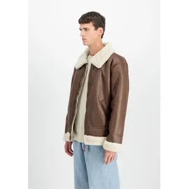 Alpha Industries B3 FL Fliegerjacke braun S