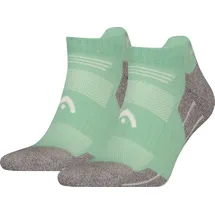 Head HIKING ALL CLIMATES Sneakersocken 2er Pack Grün 43-46
