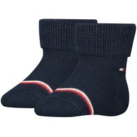 2er Pack TOMMY HILFIGER Biobaumwollsocken Babys 001 - navy 15-18