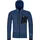 Ortovox Fleece Grid Hoody Blau M