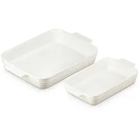 Le Creuset Auflaufform Klassik rechteckig 2er-Set 25/32 cm