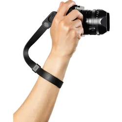 Peak Design Cuff Leder Kameragurt Handgelenk Schwarz