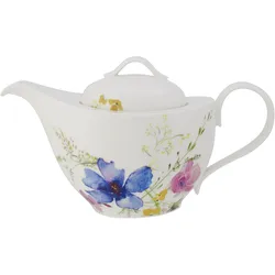 Villeroy & Boch Teekanne Mariefleur 1000 ml Porzellan Blau