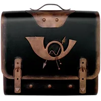 HMF 511Briefkasten Alter Schulranzen Kupfer inkl. Zeitungsfach