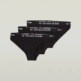 G-Star D23775-d516 Slip 3 Einheiten Black / Black / Black L